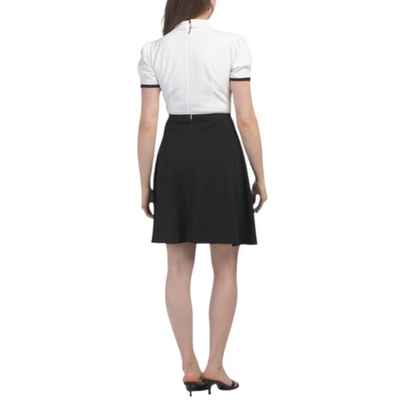 KARL LAGERFELD Color Block Mini Dress - Picture 2 of 3